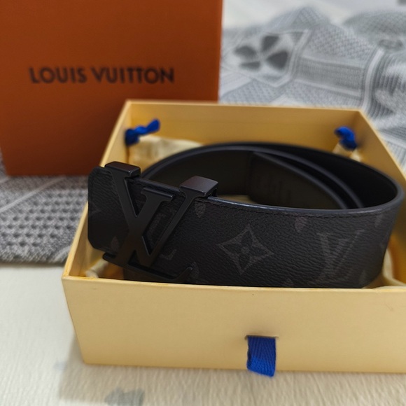 Louis Vuitton Other - Louis Vuitton Black Monogram Reversible Belt